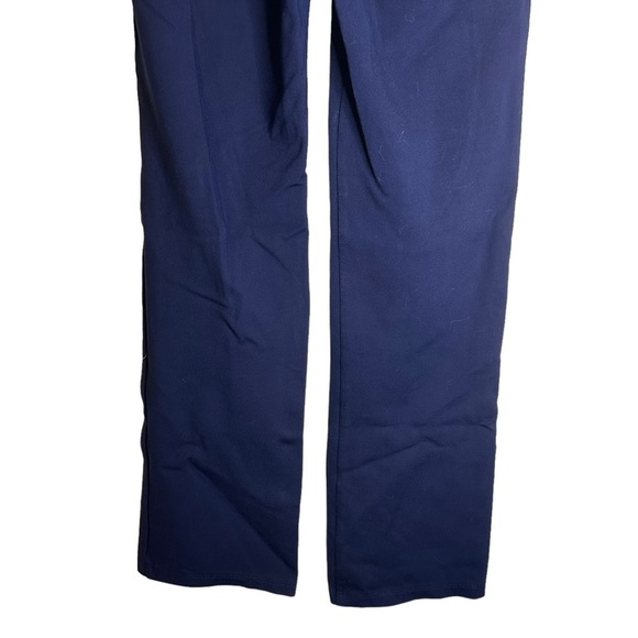 Betabrand Straight Leg Dress Pant Yoga Pant Navy Blue W0076-SF (See Button) SP - Picture 7 of 9